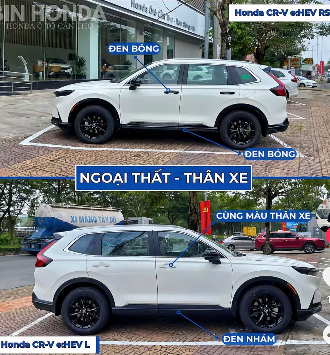 CÁC ĐIỂM KHÁC NHAU CỦA CRV L HYBRID VÀ RS HYBRID 2026